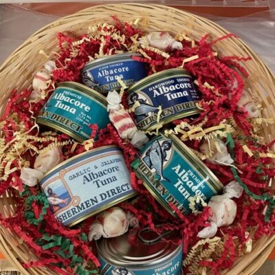 Gift Basket Canned Fish Assortment from Fishermen Direct Seafoods