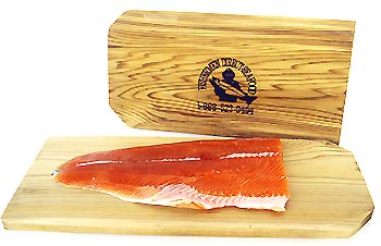 Cedar Plank Salmon - Fishermen Direct Seafoods