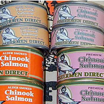 Canned Salmon from Fishermen Direct Seafoods